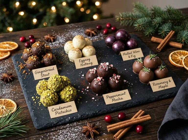 Inventive And Unique Christmas Truffle Flavors