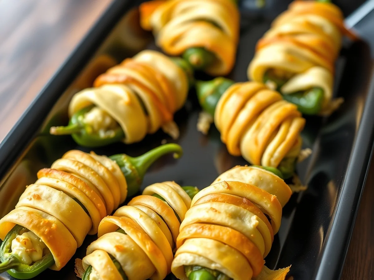 Easy Mummy Poppers - Spooky Halloween Finger Foods