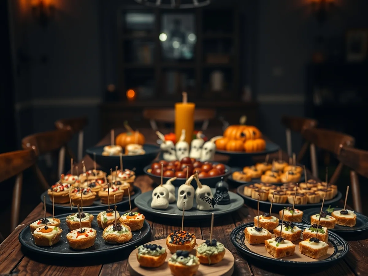 Spooky Halloween Finger Foods - Spooky Halloween Finger Foods