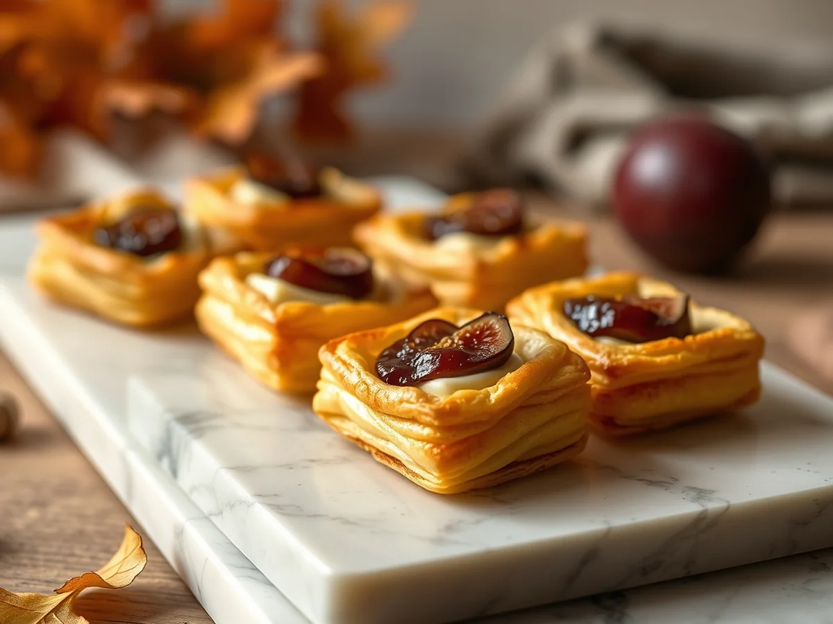 Puff Pastry Bites - Thanksgiving Appetizers