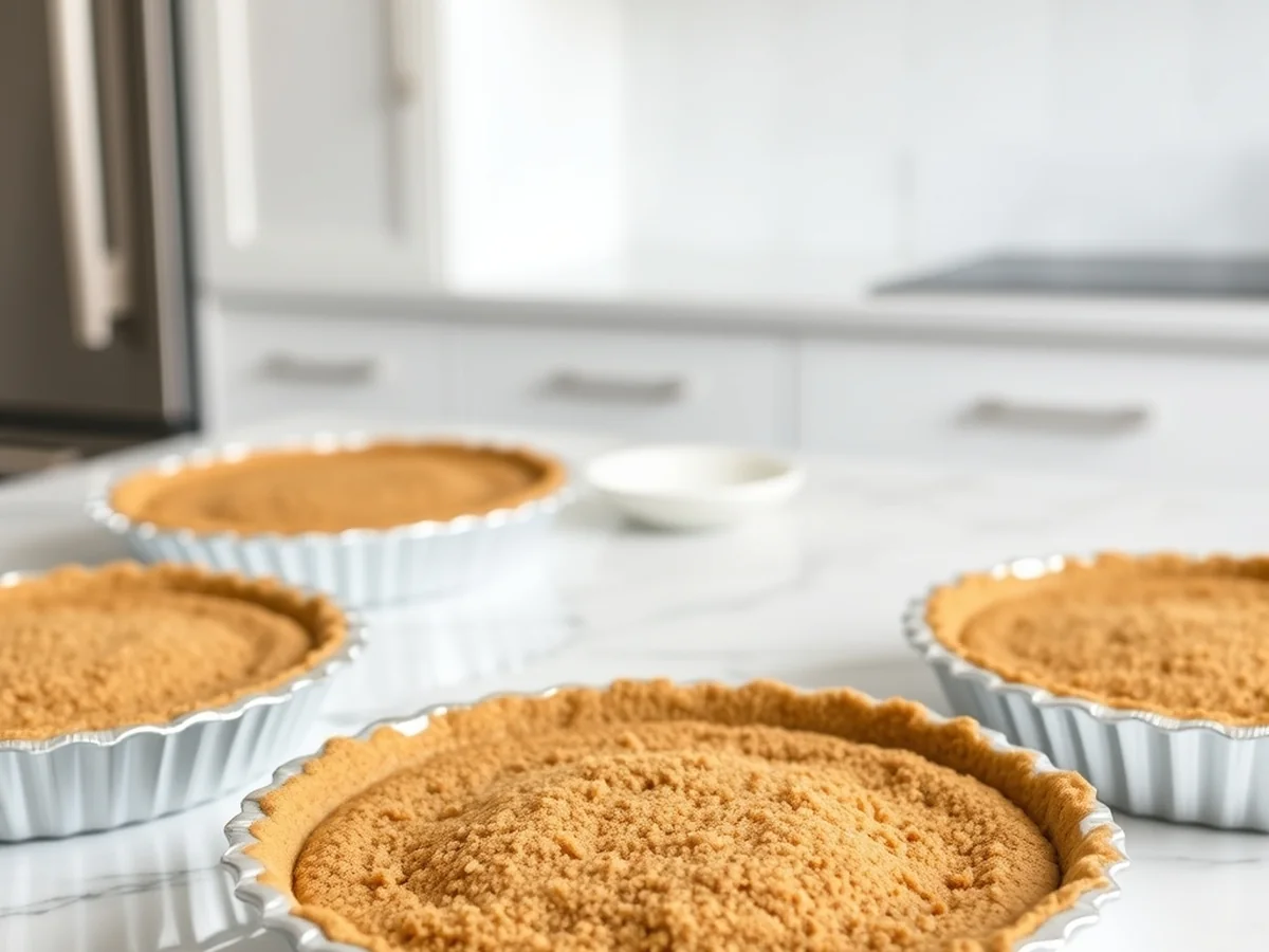 Graham Cracker Crust Pies - Thanksgiving Dessert
