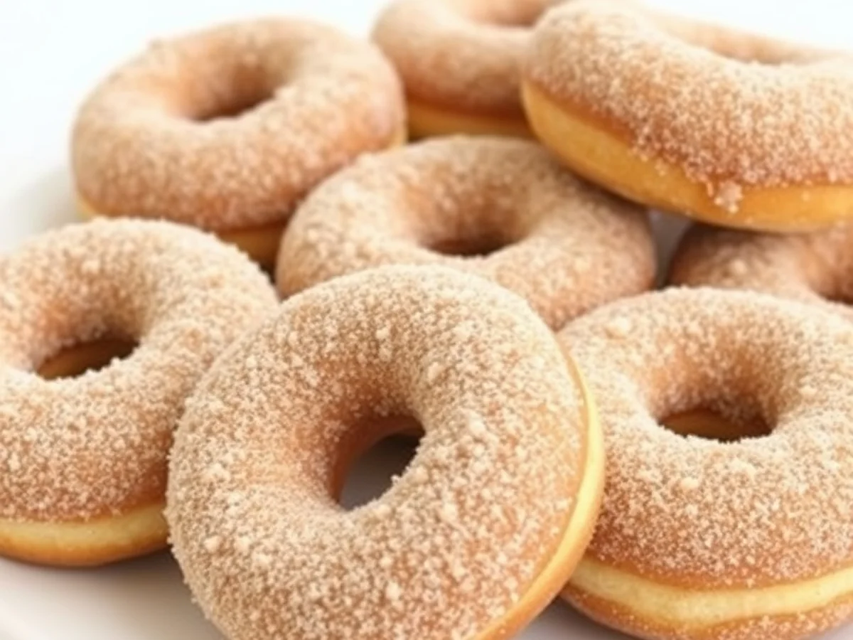 Cinnamon Sugar Donuts - Thanksgiving Desserts