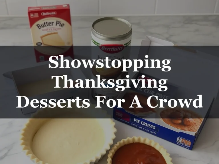 Showstopping Thanksgiving Desserts For A Crowd - Thanksgiving Desserts