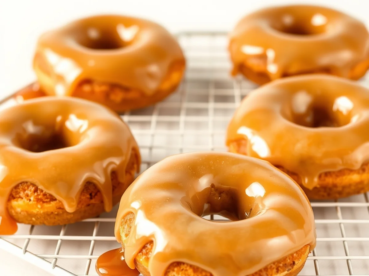 Maple Glazed Donuts - Thanksgiving Desserts