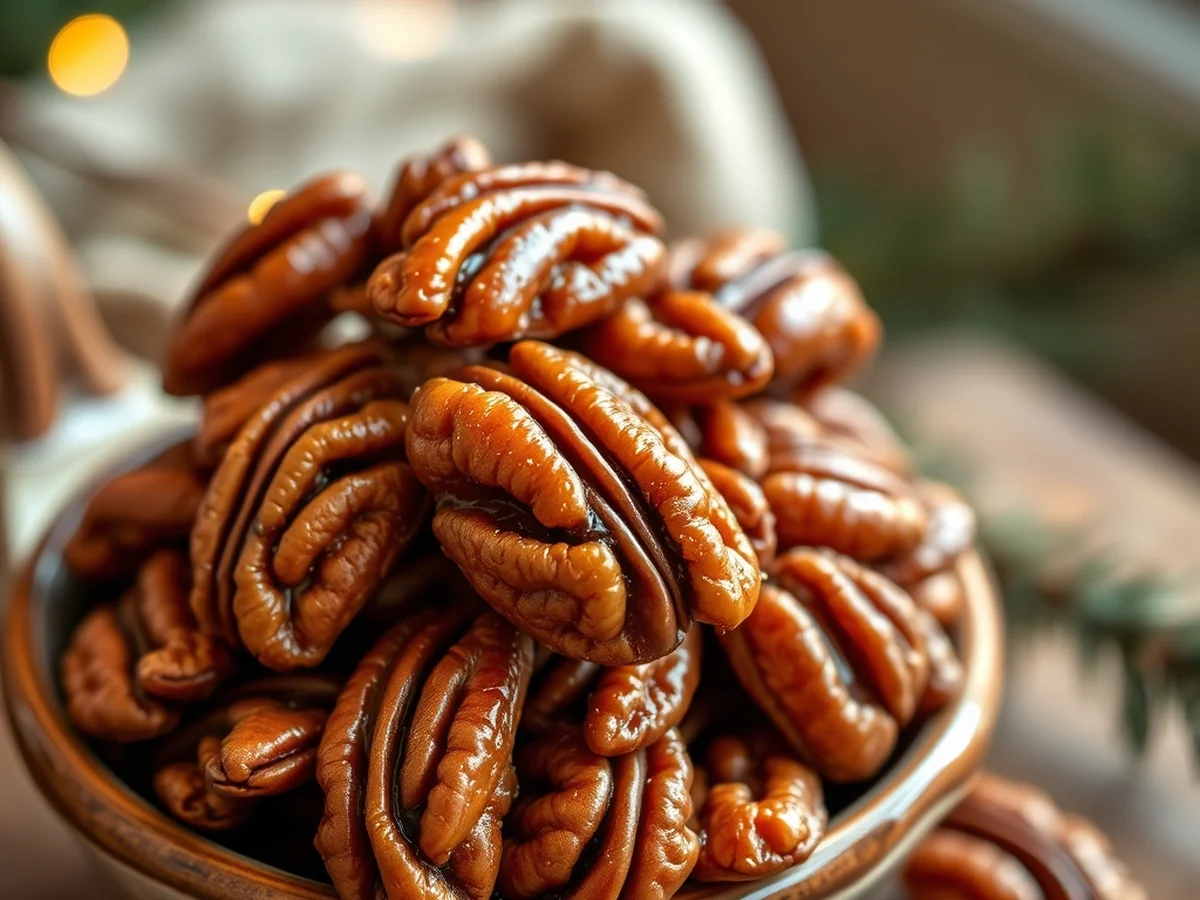 Maple Nut Clusters - Thanksgiving Desserts
