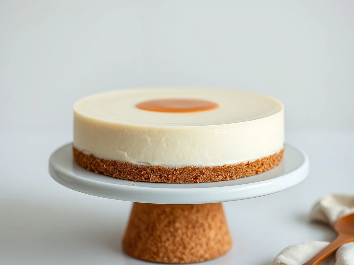 Maple Syrup Cheesecake - Thanksgiving Desserts