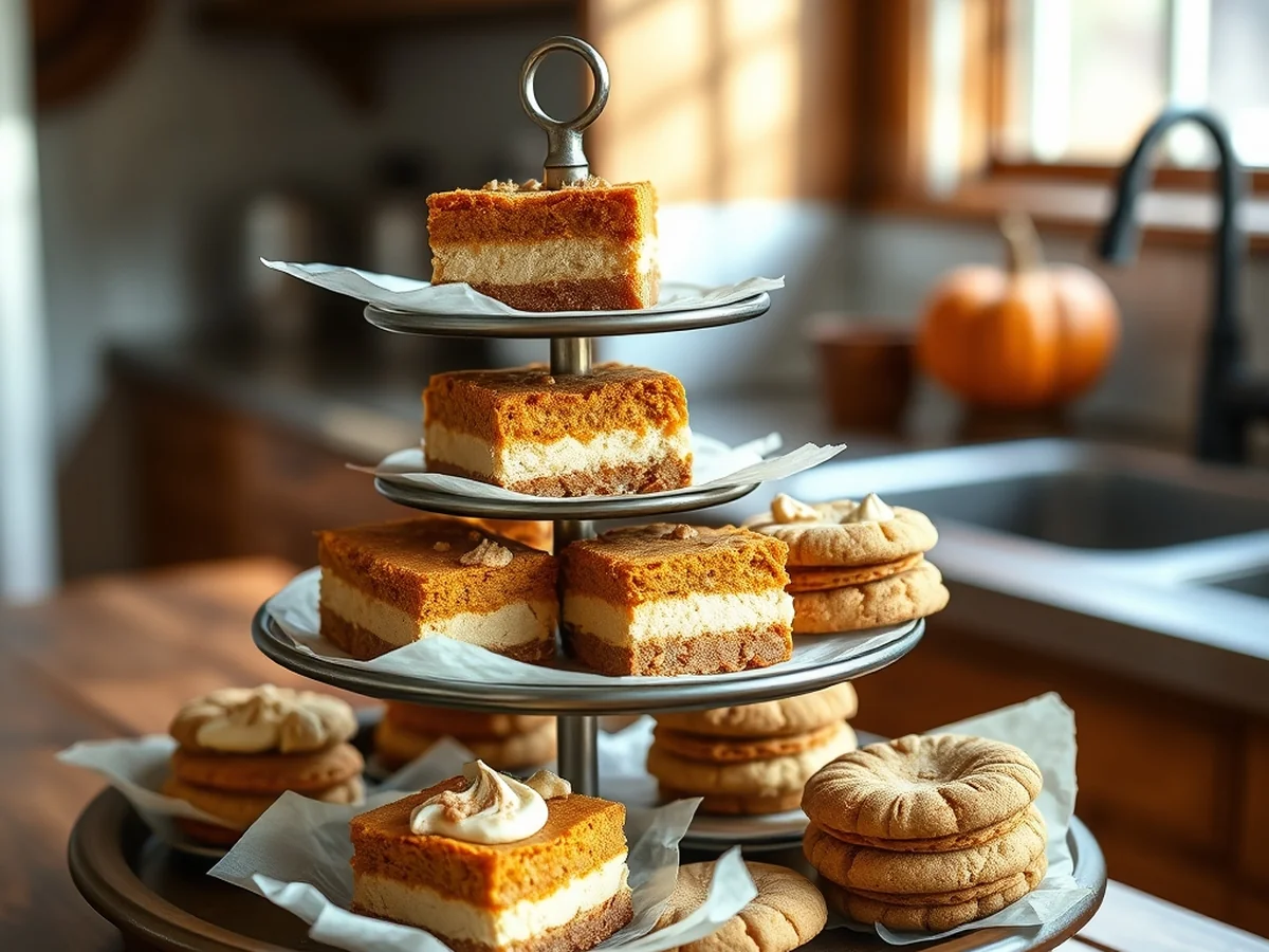 Non Pie Alternatives - Thanksgiving Desserts