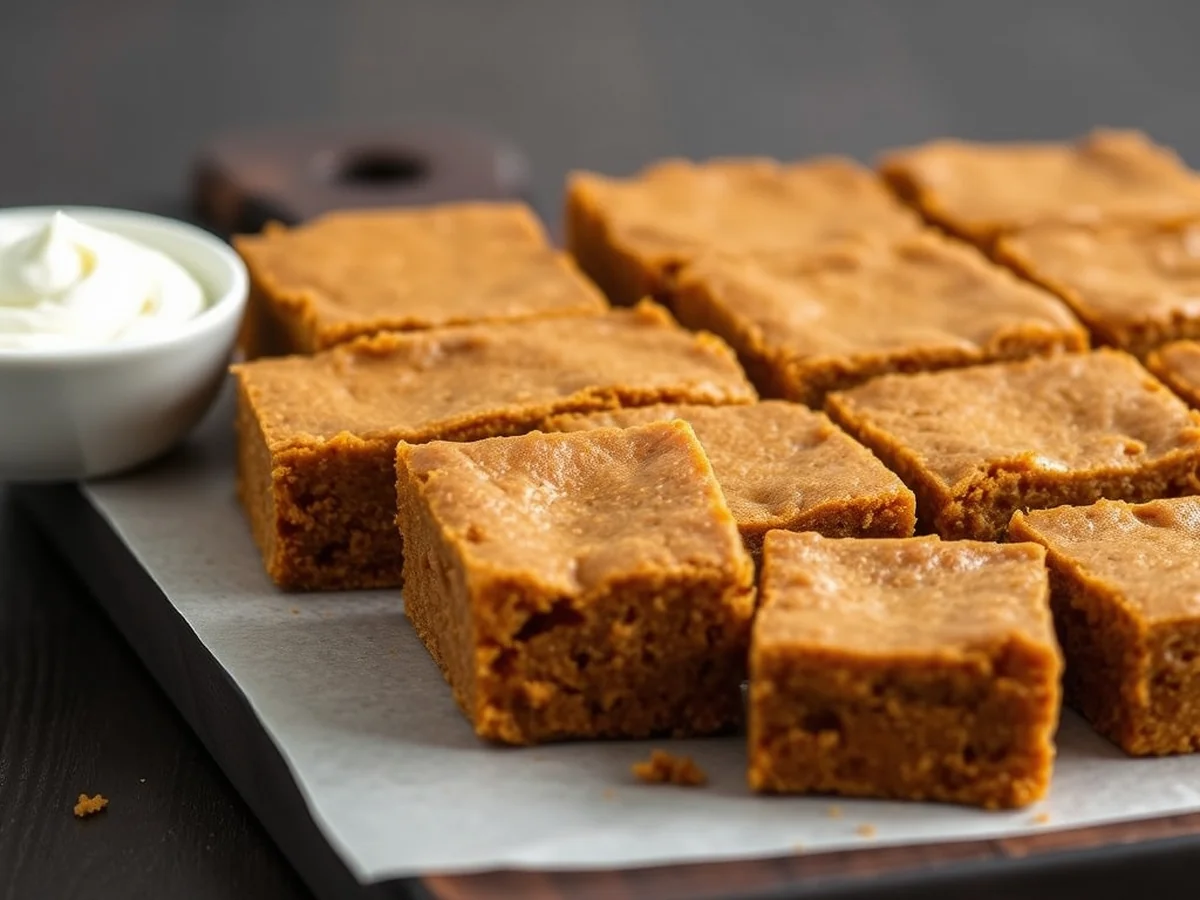 Pumpkin Spice Dessert Bars - Thanksgiving Desserts