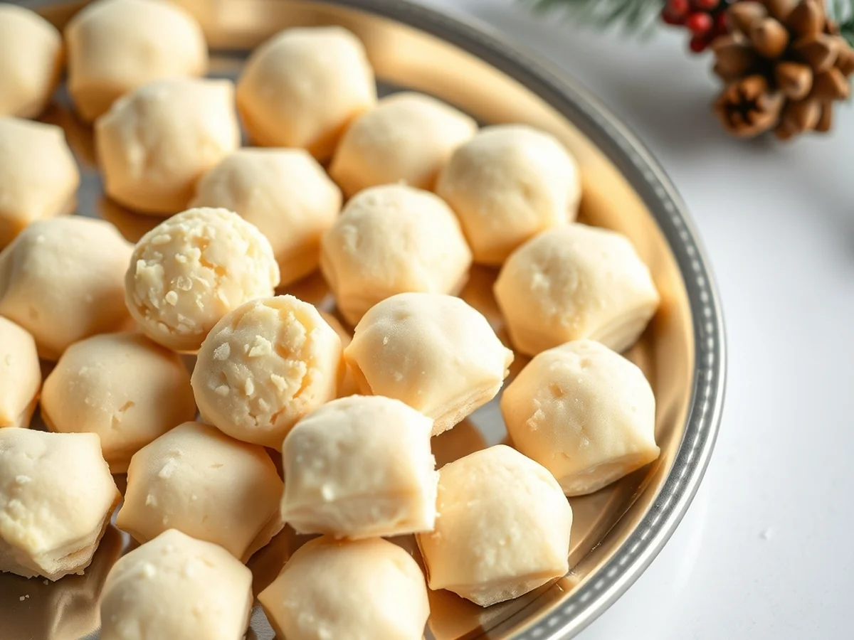 Shortbread Cookie Bites - Thanksgiving Desserts