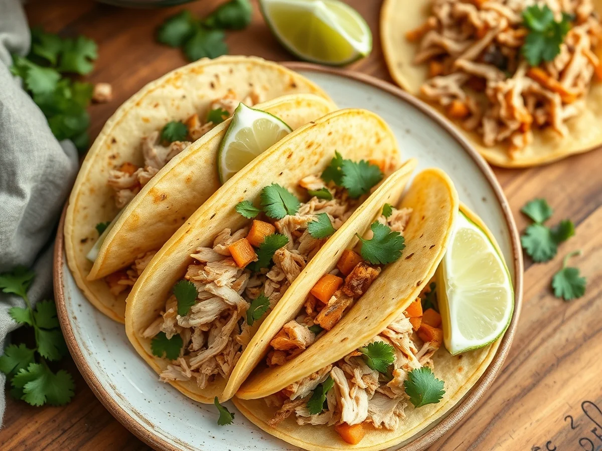 Leftover Turkey Tacos - Thanksgiving Leftover Recipes