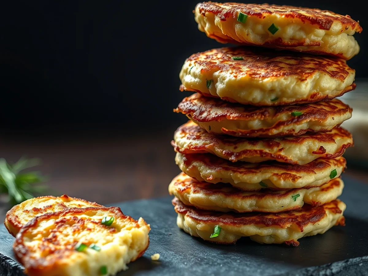 Mashed Potato Pancakes - Thanksgiving Leftover Recipes