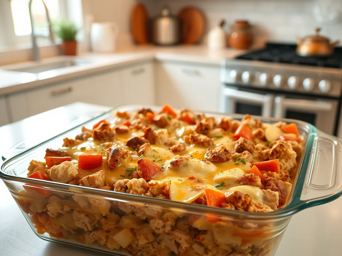 Thanksgiving Leftover Casserole - Thanksgiving Leftover Recipes