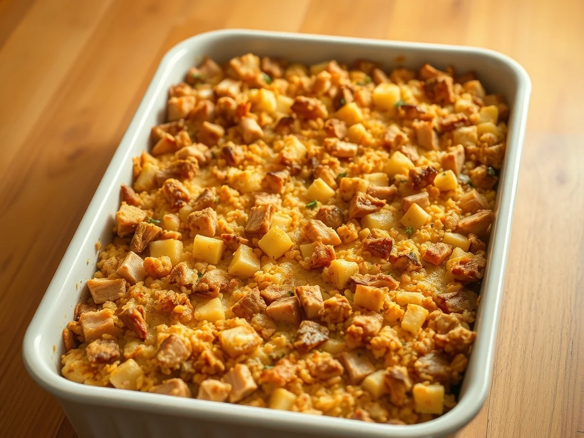 Classic Turkey Casserole - Thanksgiving Leftover Turkey Recipes