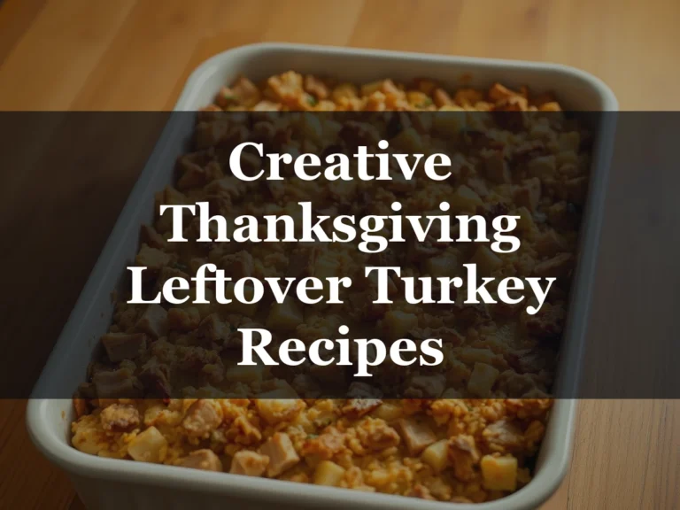 Creative Thanksgiving Leftover Turkey Recipes - Thanksgiving Leftover Turkey Recipes