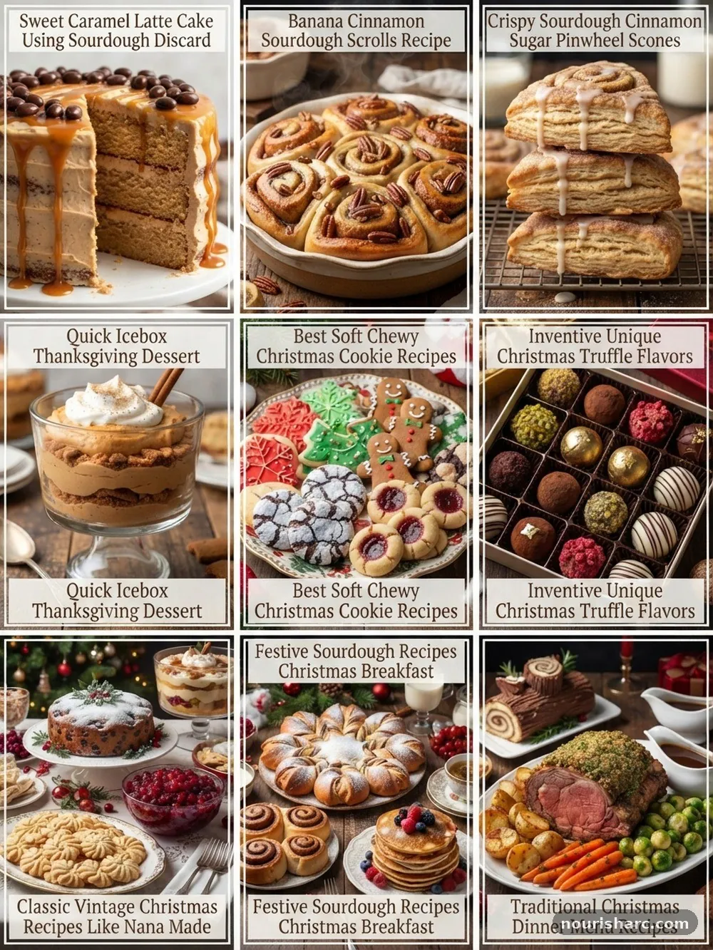 Traditional Gingerbread Structures - Classic Traditional Christmas Dessert Recipes